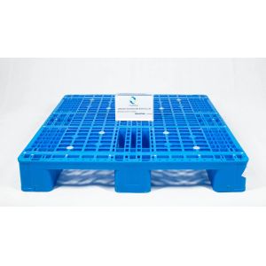 Quality 4-Way cheap Rackable plastic pallets with steel for sale