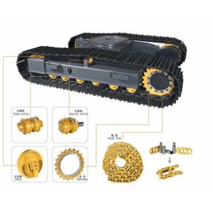 40Mn2/45L Catapiller Excavator Track Chain for Machinery Repair Shops at