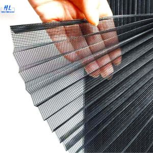 Pleated Anti Uv Plisse Insect Screening For Doors And Windows