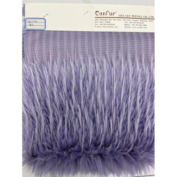 100% Acrylic Front Material Long Hair Faux Fur Fabric for Distribution