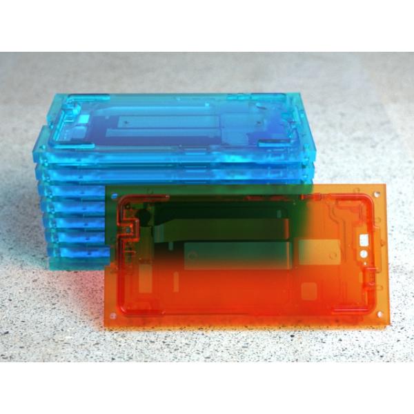 OEM / ODM : Hot Runner Injection Molding & Transparent phone TP trim (1*1) No.23854