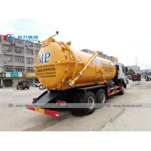 18000L Sinotruk HOWO Vacuum Suction Truck With Tipping System