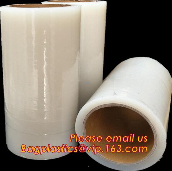 Clear Polythene PE Protective Stretch Film,PE Surface Protective Film For Aluminium Composite Panel,removable lens scree