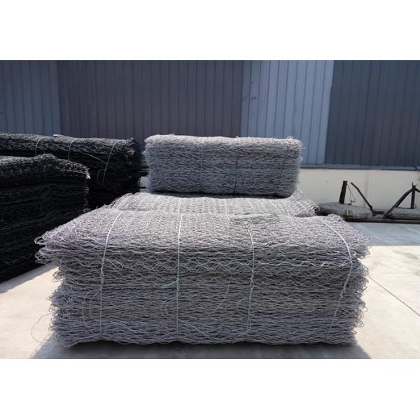 Galvanized Gabion Baskets 2.0-4.0mm Wire Hexagonal Mesh