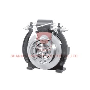 Quality 1350kg Diameter 480mm 2.5m/S Gearless Elevator Lift Machine Motor for sale