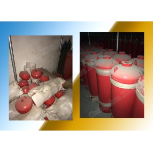 Red Electromagnetic Commercial Fire Extinguisher With Electrical Actuator