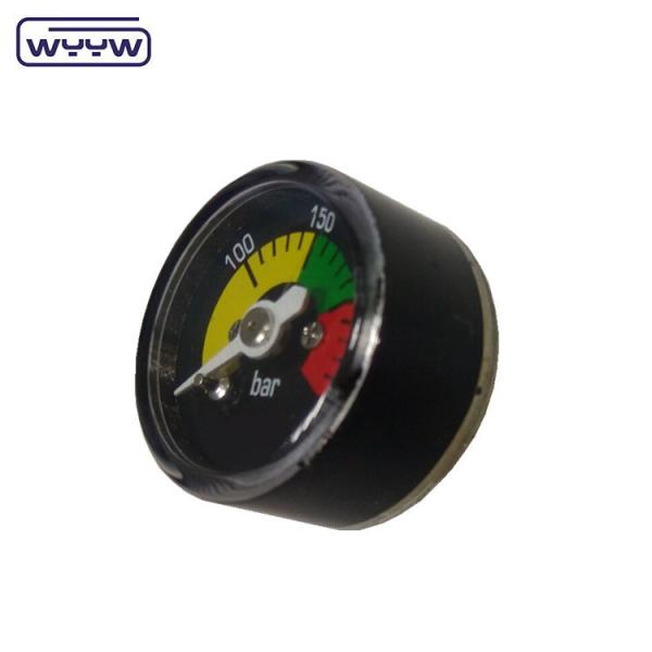 Buy 250 Bar 300bar 1 Inch 25mm Mini Pressure Gauge Manometer M10X1 at wholesale prices