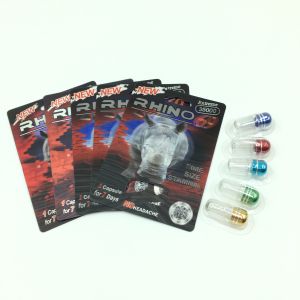 China Pill Capsule  PVC 60*80cm Rhino 69 3D Packaging Cards on sale