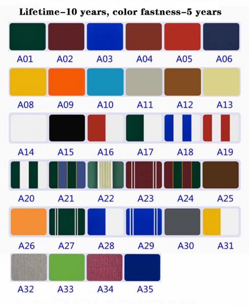 High Quality Waterproof Retractable Awning 4m Wall Mounted Canopy Outdoor