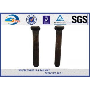 Q235 / 35# Railroad Track Spikes Steel Ground Spikes Without Crack