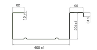 16 Stations K Span Roll Forming Machine For Roof Building 1.2mm Thickness