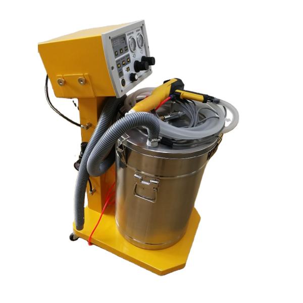 Portable Stainless Steel Electrostatic Powder Coating Spray Machine with Manual Paint Gun