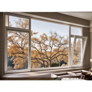 Customized Building Aluminium Windows Replacement Anodizing Surface