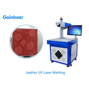 Gainlaser Movable 355nm UV Laser Marking Machine For Ceramic