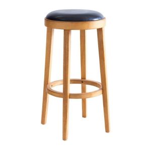 Quality Specific Bar Chair Newest Design Wood Modern Upholstered Round High Chairs for Classical Design for sale