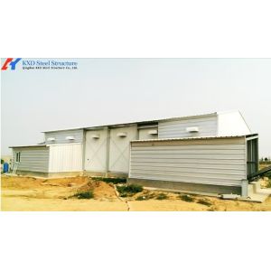 Prefabricated Lightweight Steel Structure Chicken House Shed with ISO9001 CE