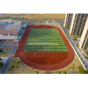 Rustproof Outdoor Sports Surfaces Permeable Athletic Running Track