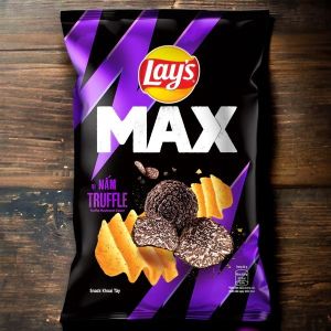 Lay's 42 g Max Truffle Mushroom Flavor Chips Wholesale - Case of 100 PCS for