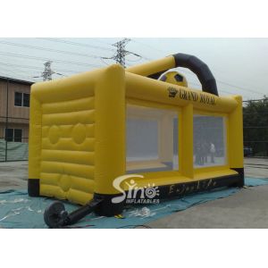 Customized Outdoor Giant Inflatable Football Goal Tent For Kids And Adults Games