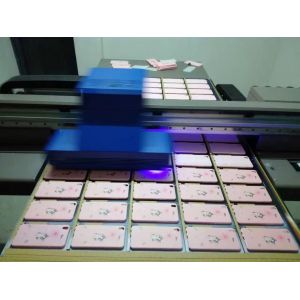 90x60cm small size UV flatbed printer with high resolution