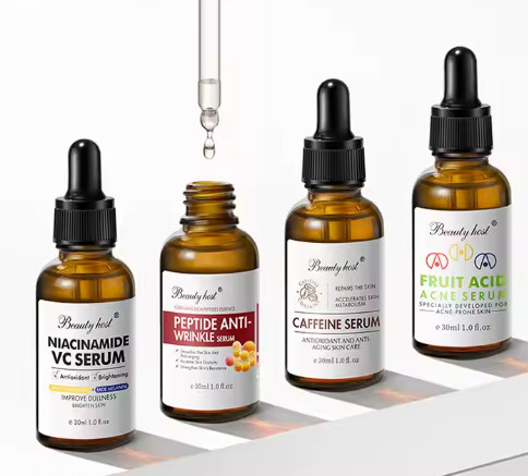 Buy Private Label VC Facial Serum ODM Whitening Brightening Face Serum at wholesale prices