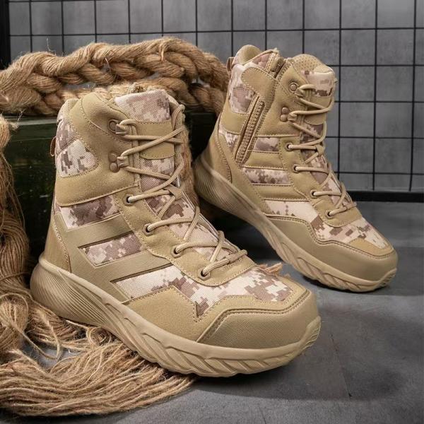 Me Tactical Hiking Boots Mid High Slip Resistant Desert And Rescue Boots