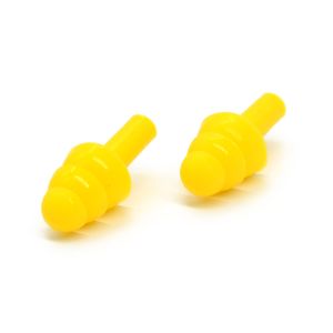 Yellow Waterproof 32dB Silicone Swimming Ear Plug