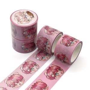 Width 20mm Japanese Washi Tape Sets For Notebook Planner
