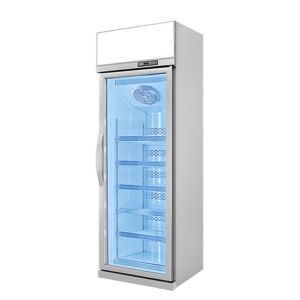 Supermarket/Store Single Defogging Glass Door Storage Freezer Display Freezer