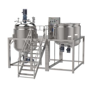 Stainless Steel Washing Liquid Homogenizer Cosmetic Cream Mixing Machine