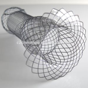 self expanding nitinol cardia stent insertion