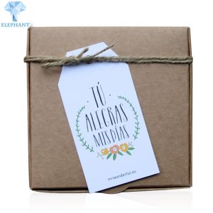 Hot Stamping Flat Pack Shipping Boxes 25cm×28cm×11cm Folding Corrugated Boxes