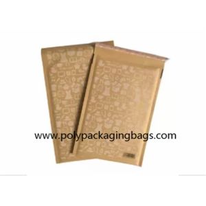 OEM Browm Kraft Bubble Mailers with Hot Melt Adhesive Glue