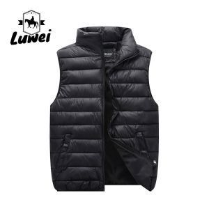 2022 Custom Lightweight Waistcoat Warm Bubble Utility Sleeveless Vest Mens