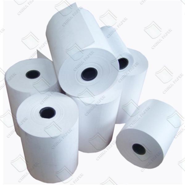 Buy Moisture Resistance Thermal Paper Rolls With Printed Logo 80mmx80mm For Pos at wholesale prices