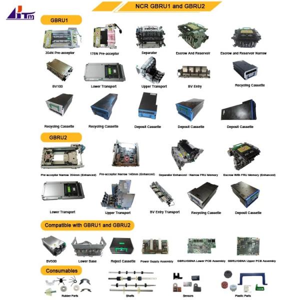 Buy NCR GBRU2 GBRU1 Dispenser Modules GBRU GBNA ATM Replacement Components at wholesale prices