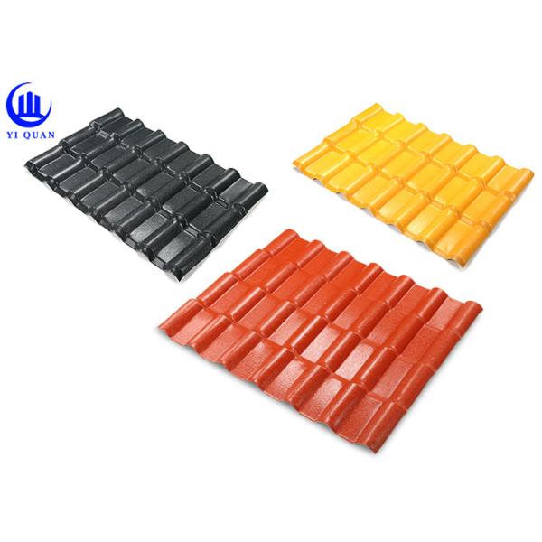 Buy Customized Length 3.0 Mm Synthetic Resin Plastic Slate Roof Tiles No Color Fading Roof Sheet at wholesale prices