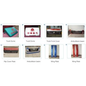 Prototyping Part Consolidate SMC And RTM Technology Good Aerodynamics