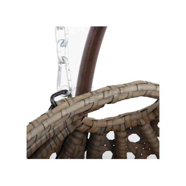 Spa Tub Accessories 2 Person Heavy Duty Rattan Hammock Hanging Wicker Porch Swing Chair For Spa Side