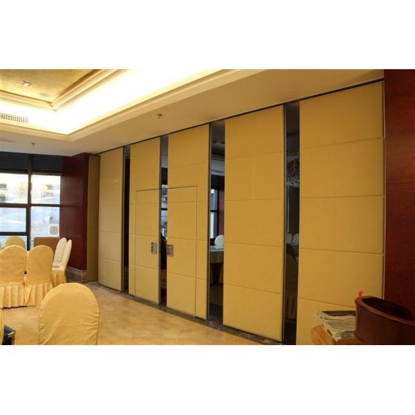 Aluminum Frame Sliding Movable Room Dividers For Conference Room / Exhibition Hall