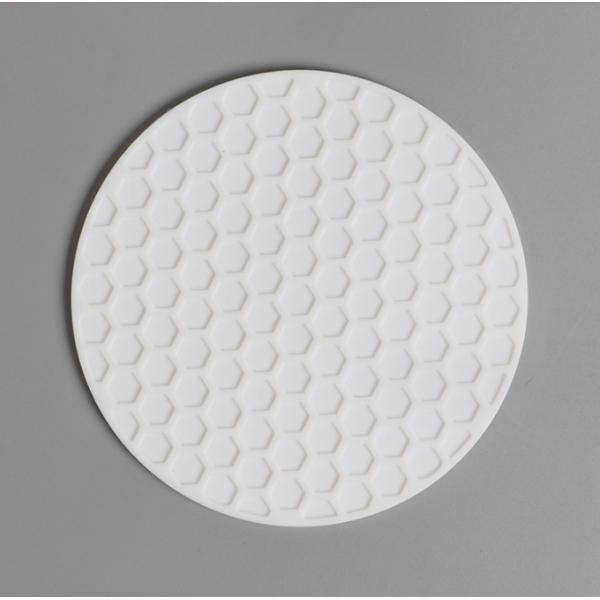 Deep Grooved Absorbent Silicone Coaster Pad Mat for Heat Resistant Pot Mug Coffee Cup
