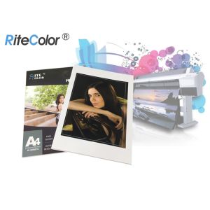 Premium A4 4r Cast Coated Photo Paper Glossy White Surface For Inkjet Printer