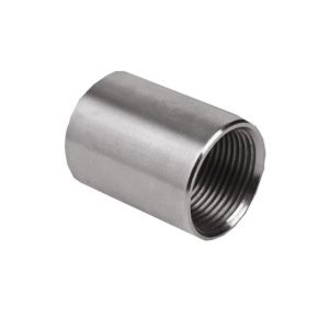 Duplex 3 / 8 " Steel Tube Couplings , BSPP ASTM A182 F55 Class 6000 Pipe