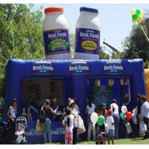 China Outdoor Inflatable Advertising Booth Tent on sale