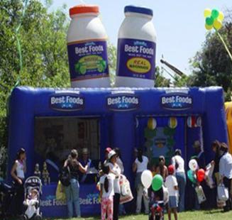 Buy Outdoor Inflatable Advertising Booth Tent at wholesale prices