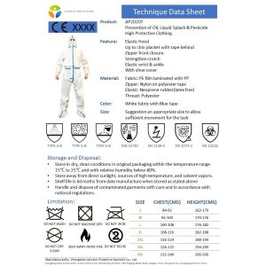 Customized CE Disposable Medical Clothing , Microporous Protective Coverall Suit