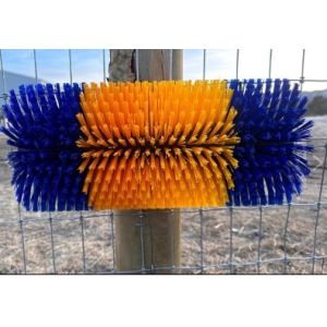 Customizable Industrial Cattle Cleaning Nylon Bristles Cow Massage Brush