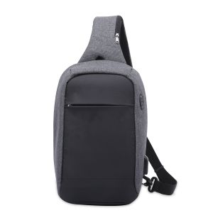 Factory wholesale men travel anti theft Korean style crossbody waterproof mens