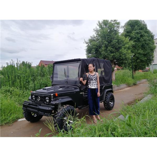 4 Seats 300cc Go Kart Water Cooled Electric / Kick Start With 1370mm Wheelbase