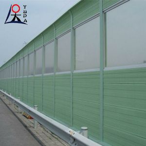 Quality Galvanized Steel Sound Barrier Highway Noise Barrier Proof Wall Fence for sale